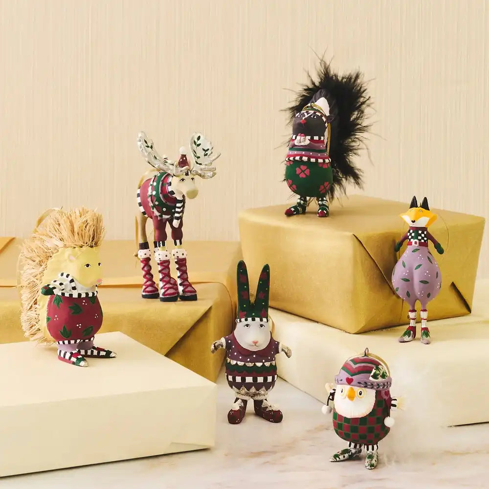 Patience Brewster Mooseltoe Mini Ornaments, Set of 6 Secondary image