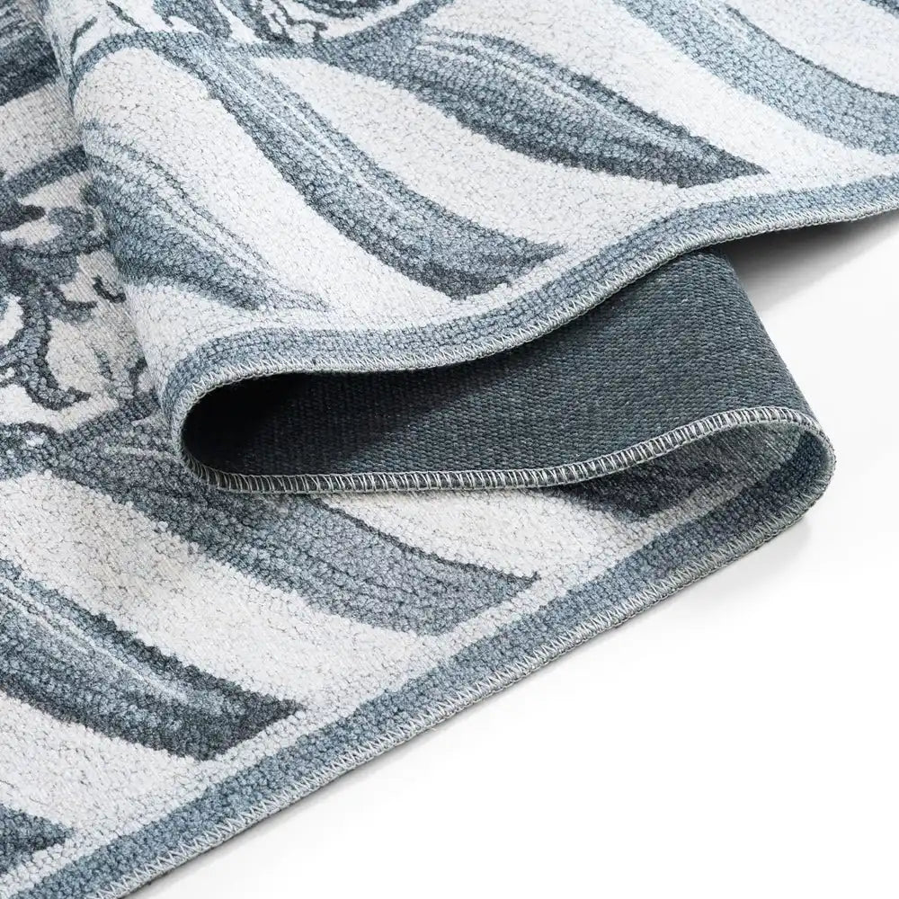 Sterling Check 5' x 7'6" Washable Rug Secondary image