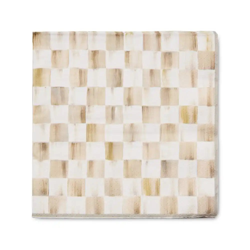 Courtly Check Dinner Paper Napkins