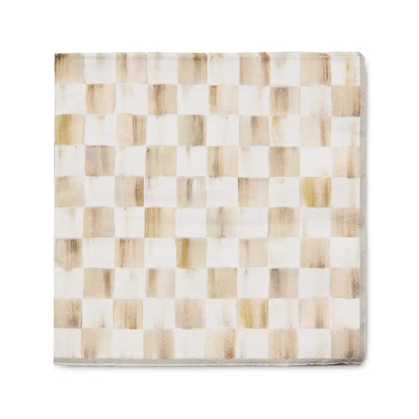 Courtly Check Dinner Paper Napkins