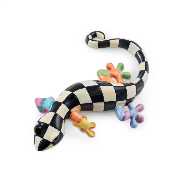 Mocha Check Squirrel Pot Climber