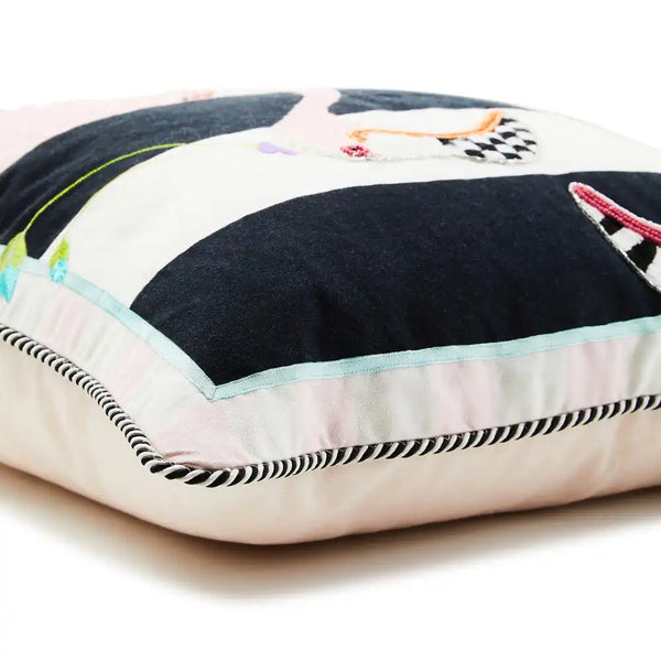 Patience Brewster Flamingo Throw Pillow