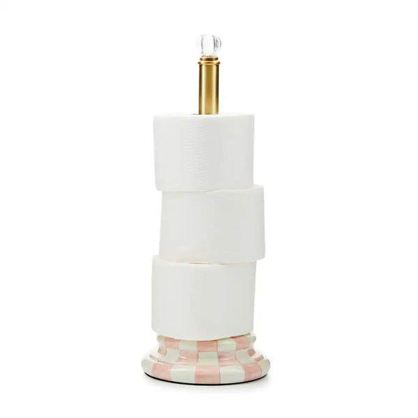 Rosy Check Standard Tissue Box Cover