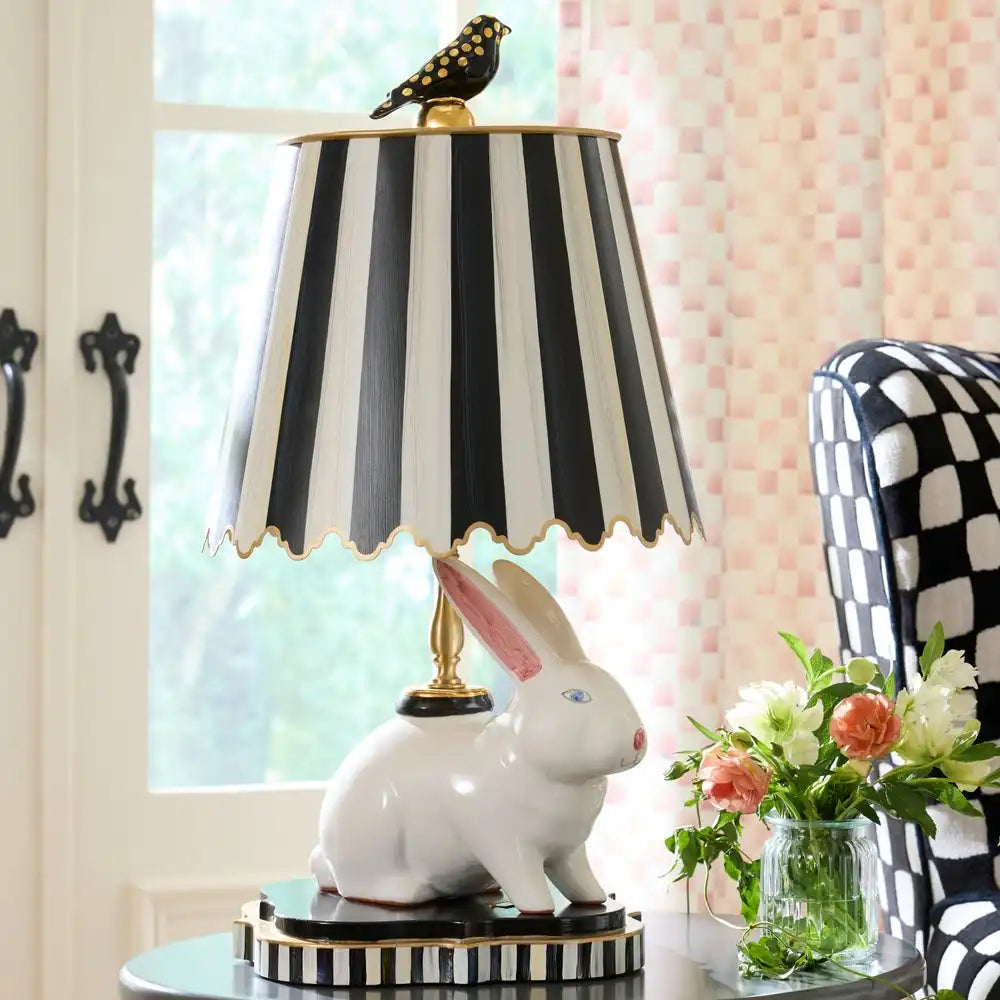 Rabbit Warren Ceramic Tall Table Lamp Secondary image