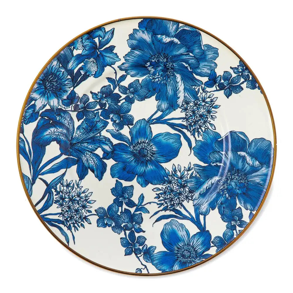 Royal English Garden Enamel Charger/Plate
