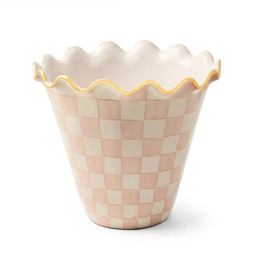 Rosy Check Ceramic Jumbo Garden Pot Main image