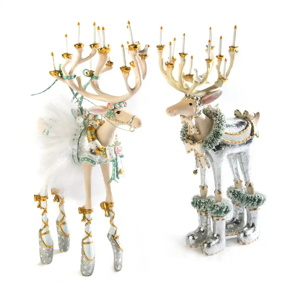 Patience Brewster Moonbeam Dasher Reindeer Figure