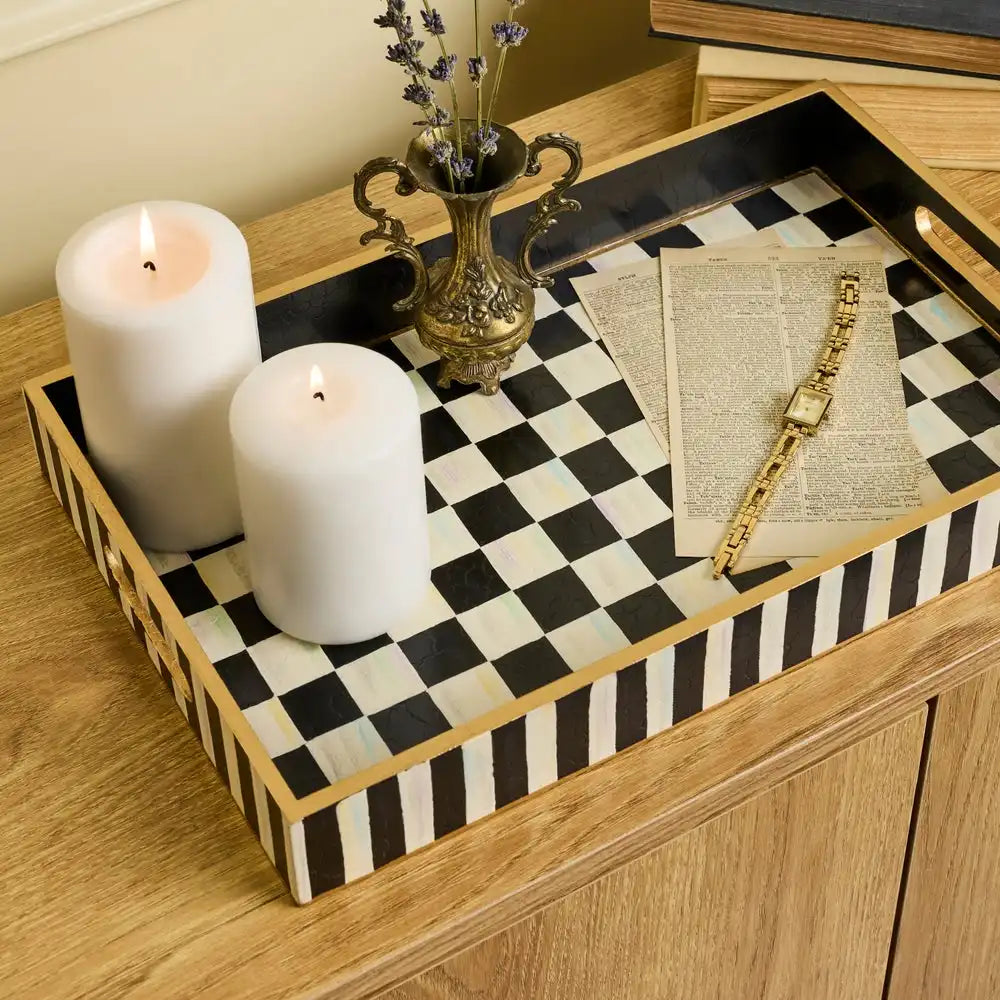 Courtly Check Serving Tray Secondary image