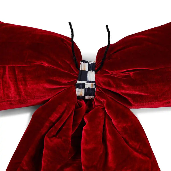Red Velvet Small Bow