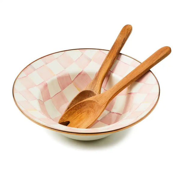 Courtly Check Salad Serving Set