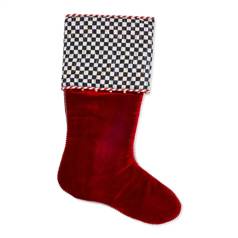 Courtly Check Jumbo Stocking Main image