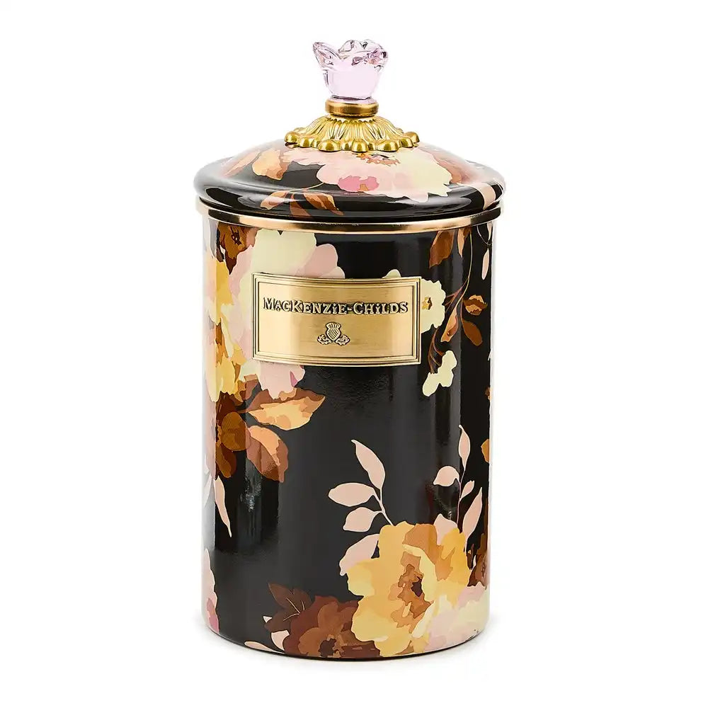 Wild Rose Brown Canisters, Set of 3 Secondary image