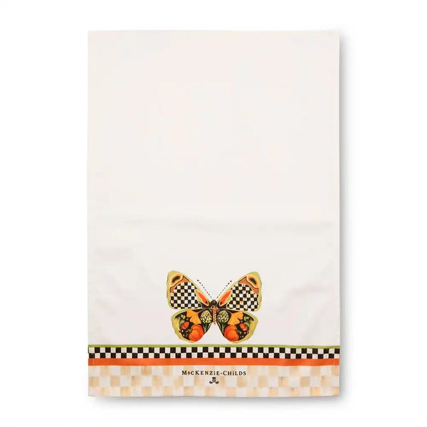 Harvest Moth Printed Dish Towel