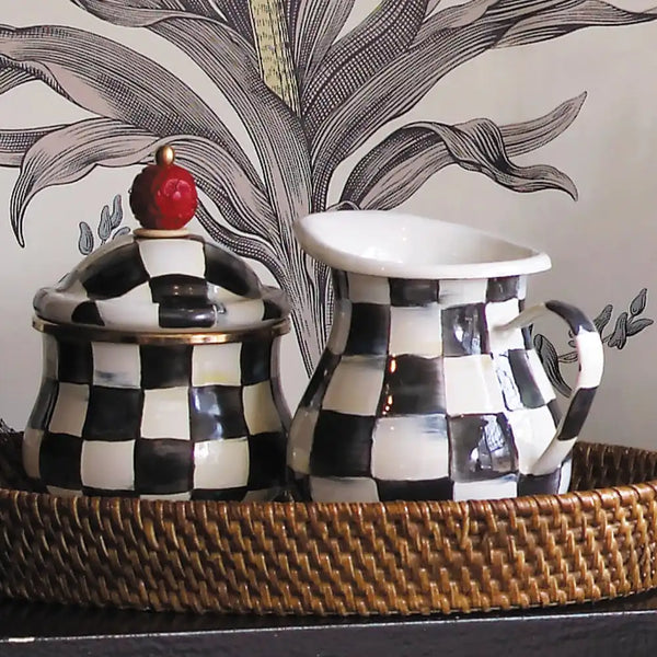 Courtly Check Creamer
