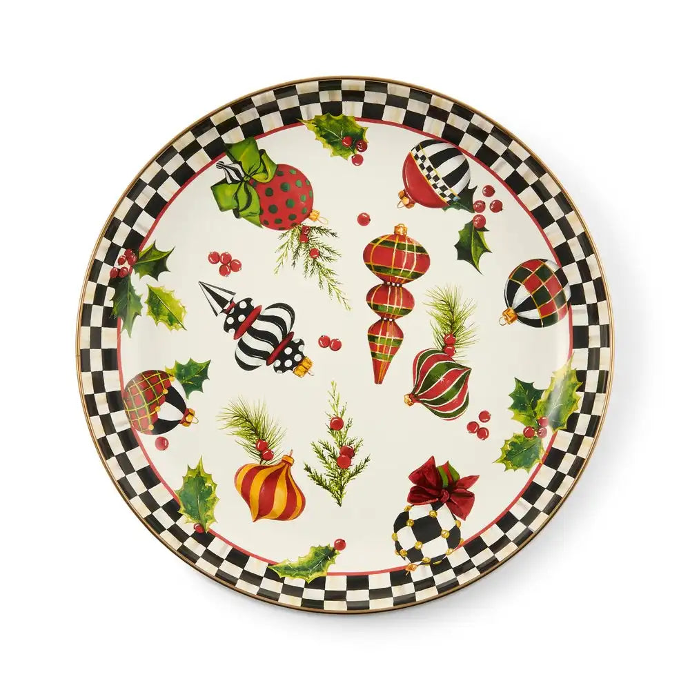 Deck the Halls Abundant Bowl