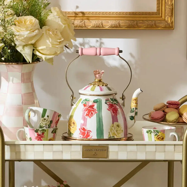 Palm Beach Check 2 Quart Tea Kettle