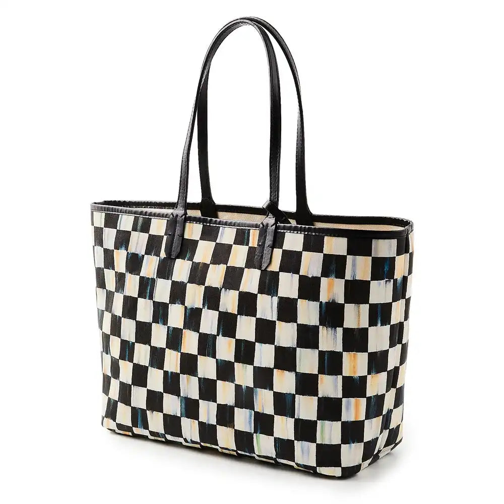 Courtly Check Marche Medium Tote Main image