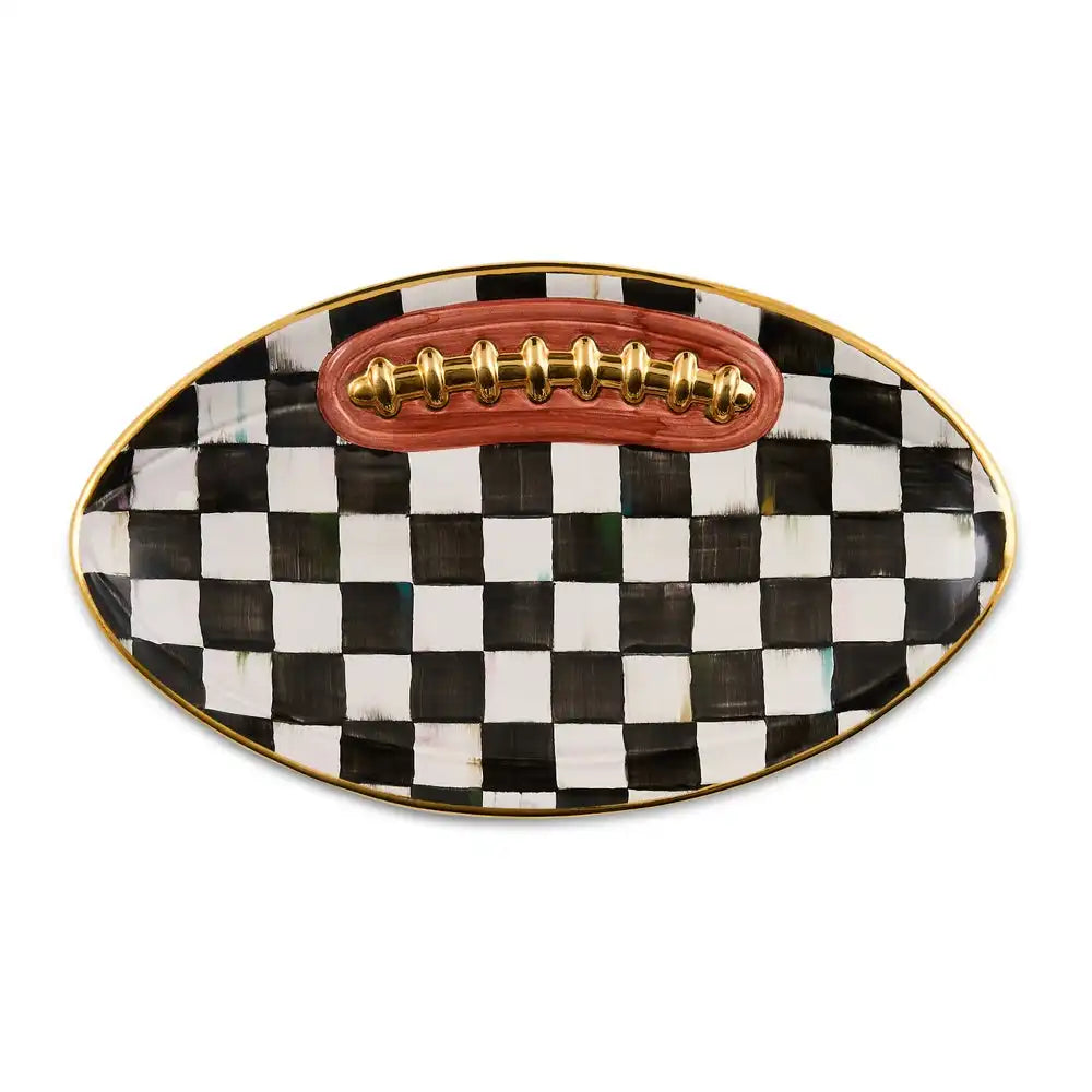 Courtly Check Football Platter Main image