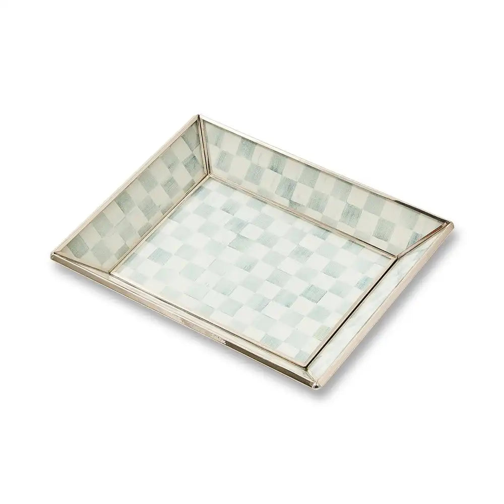 Sterling Check Soap Glass Pump