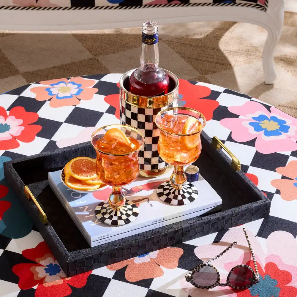 Rosy Check 3260 Gold Wine Cooler
