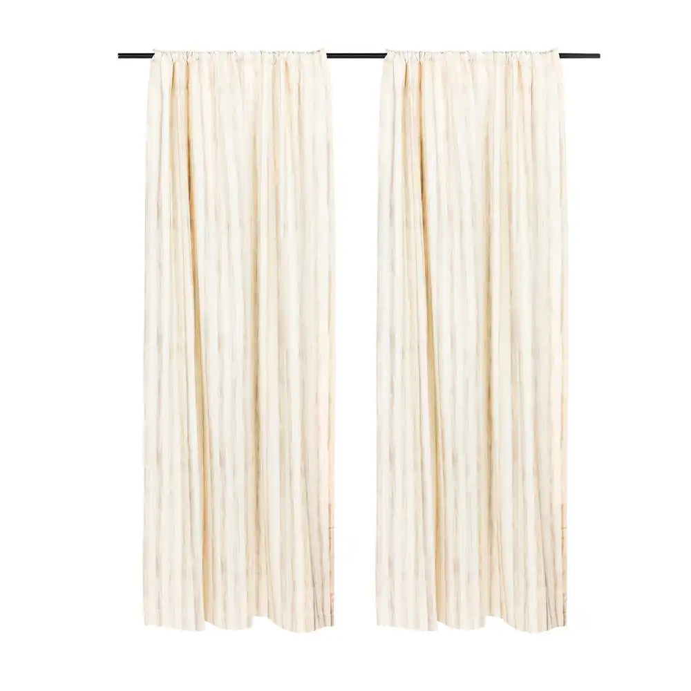 Mocha Stripe 84" Curtain Panel Main image