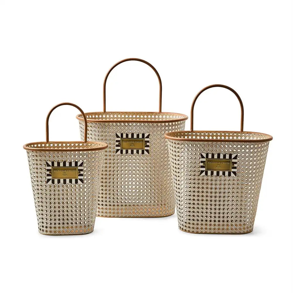 Cane Baskets, Set of 3 Main image