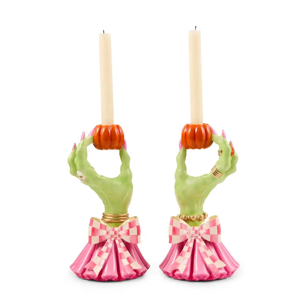 Glam 'o' ween Hand Candle Holders, Set of 2 Main image