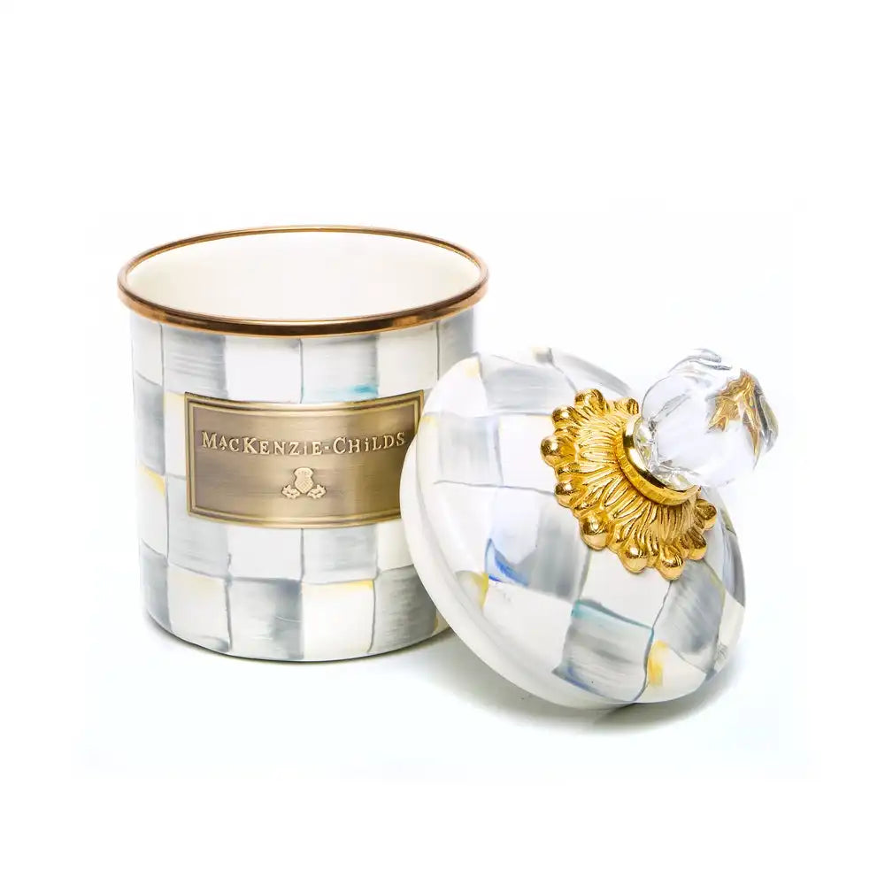 Sterling Check Medium Canister
