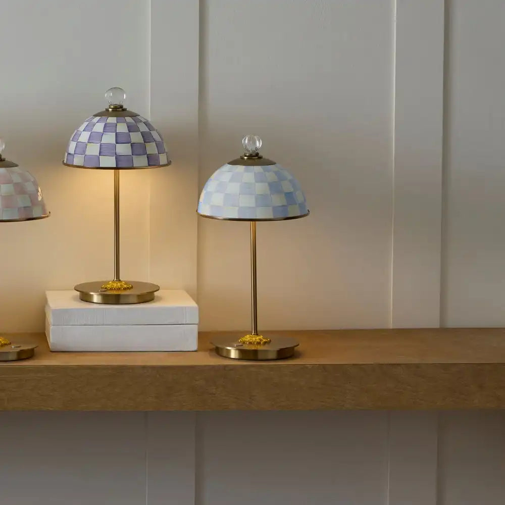 Sophisticheck LED Rechargeable Dome Table Lamp
