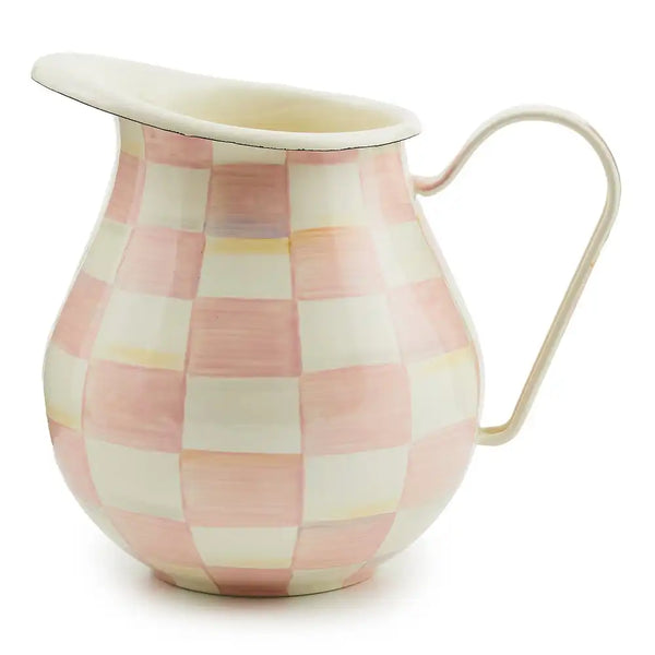 Emerald Check Pitcher