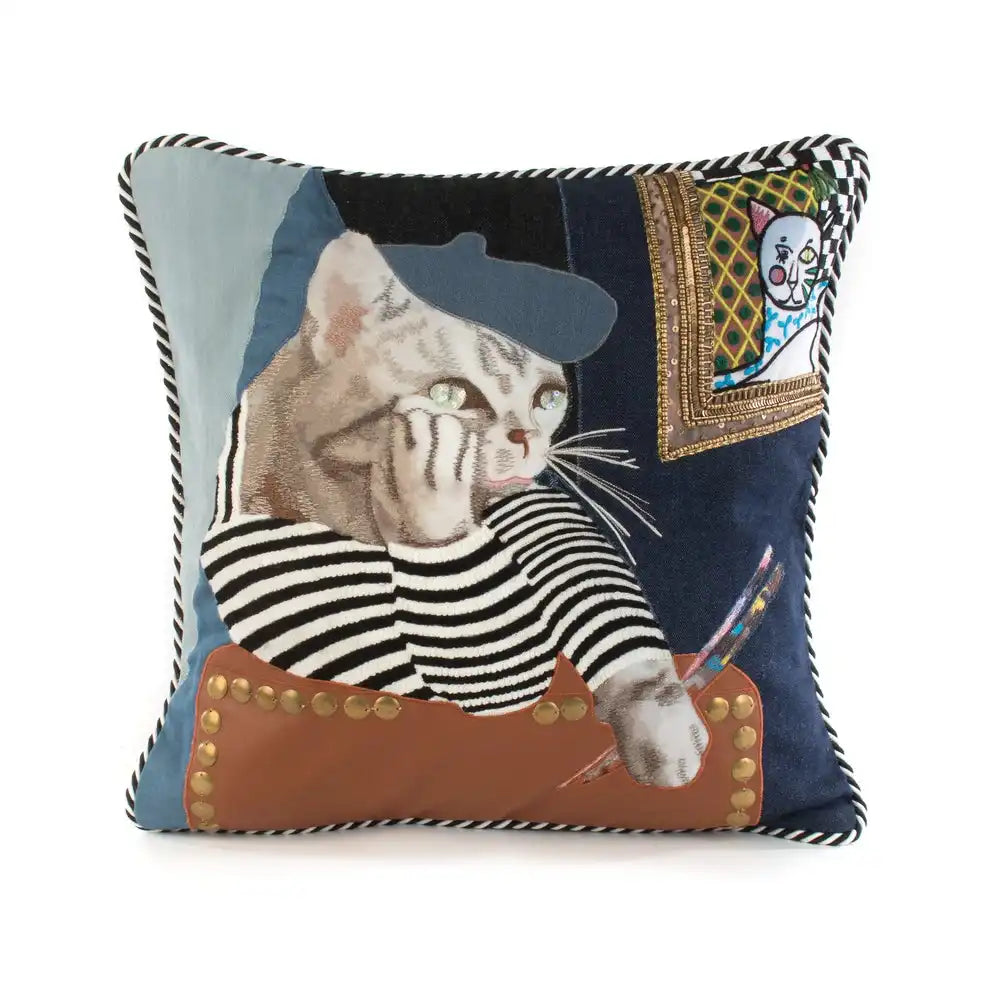 Pablo Picatsso Throw Pillow Main image