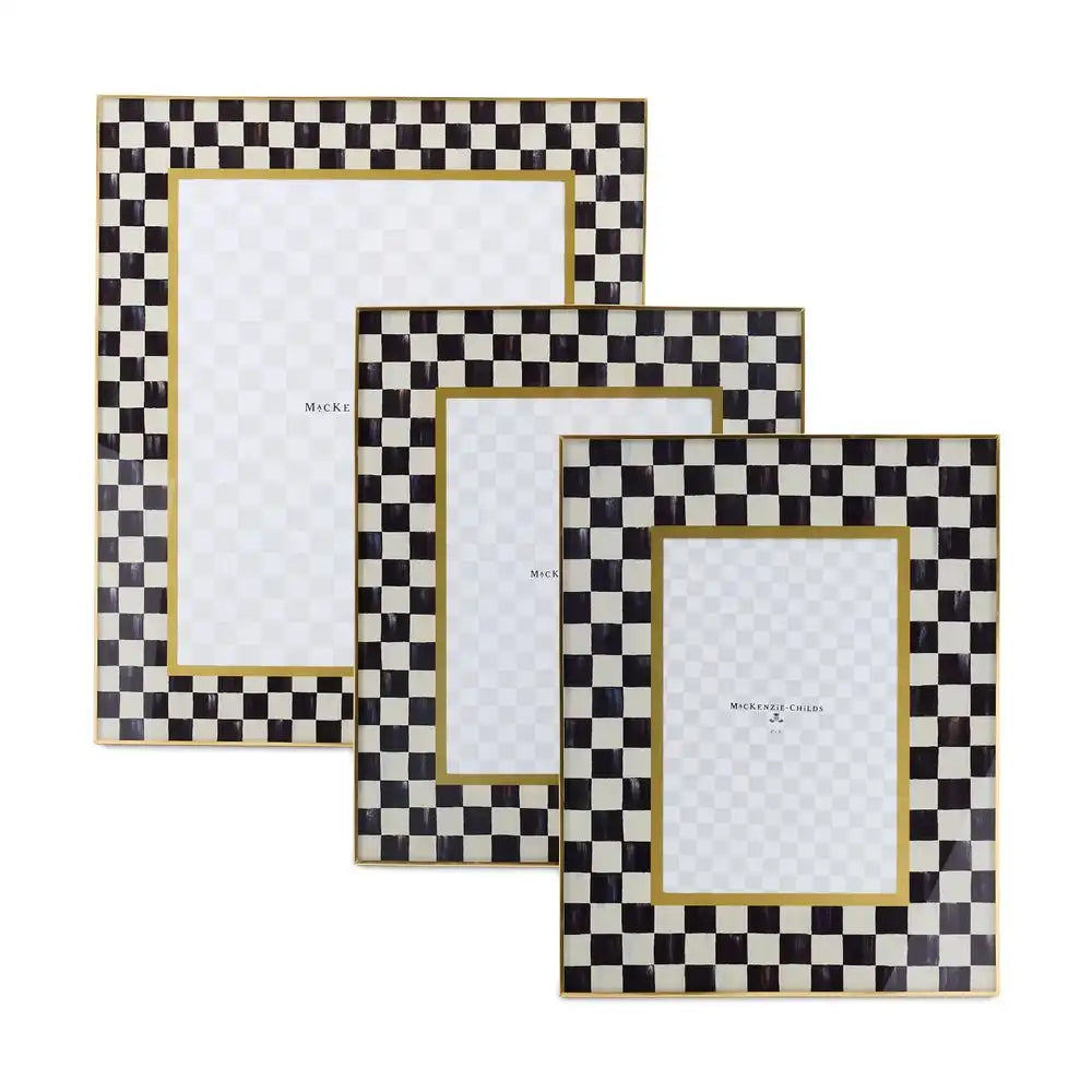 Courtly Check 5" x 7" Glass Frame