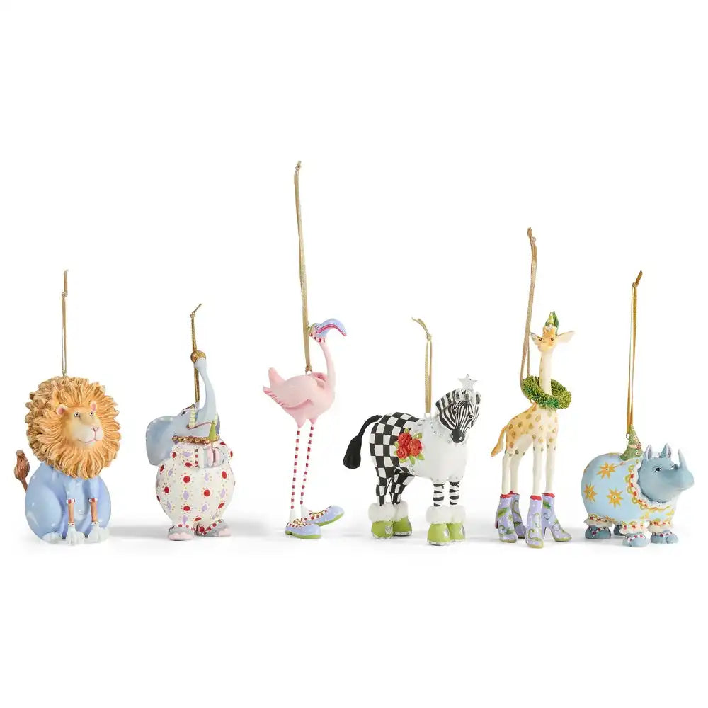 Patience Brewster Jambo Mini Ornament Set Main image