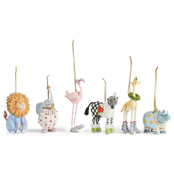 Patience Brewster Jambo Mini Ornament Set