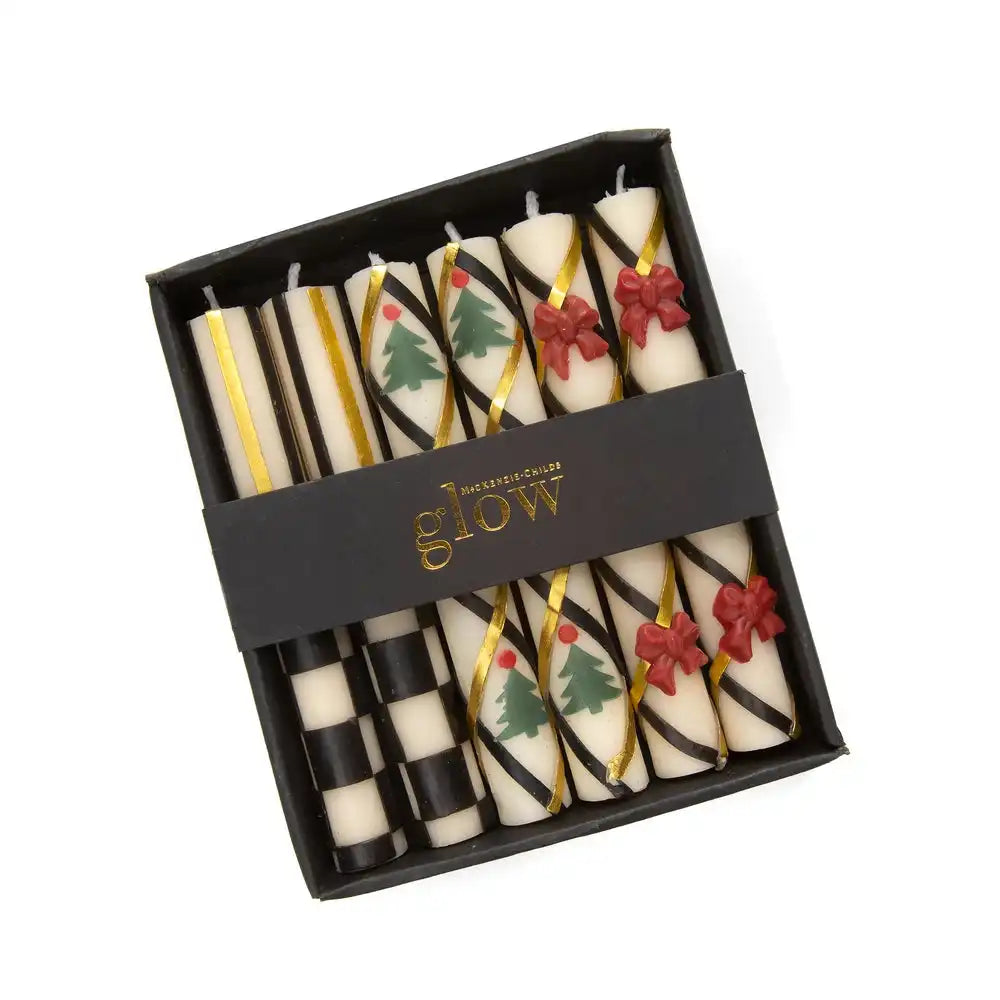 Mini Holiday Dinner Candles, Set of 6 Secondary image