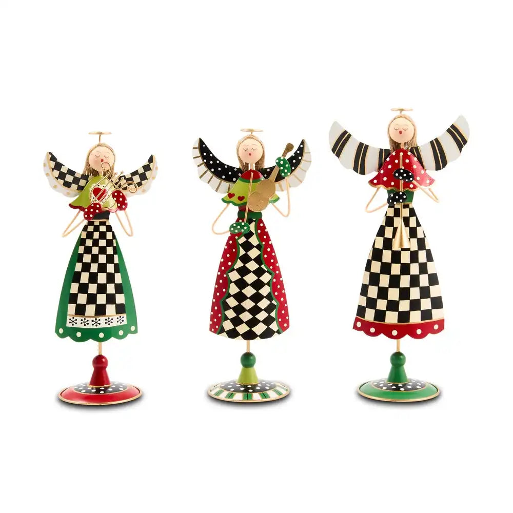 Rejoicing Tin Angels, Set of 3 Main image