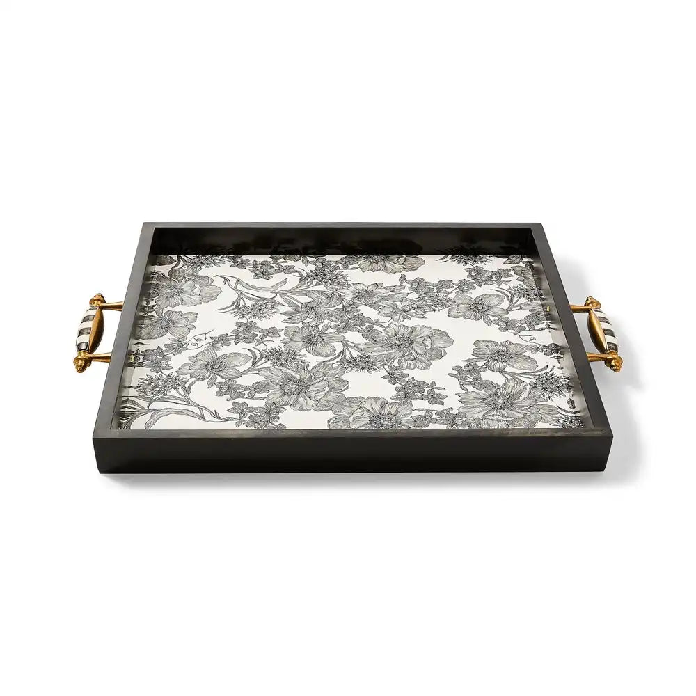 Courtly English Garden Serving Tray Main image