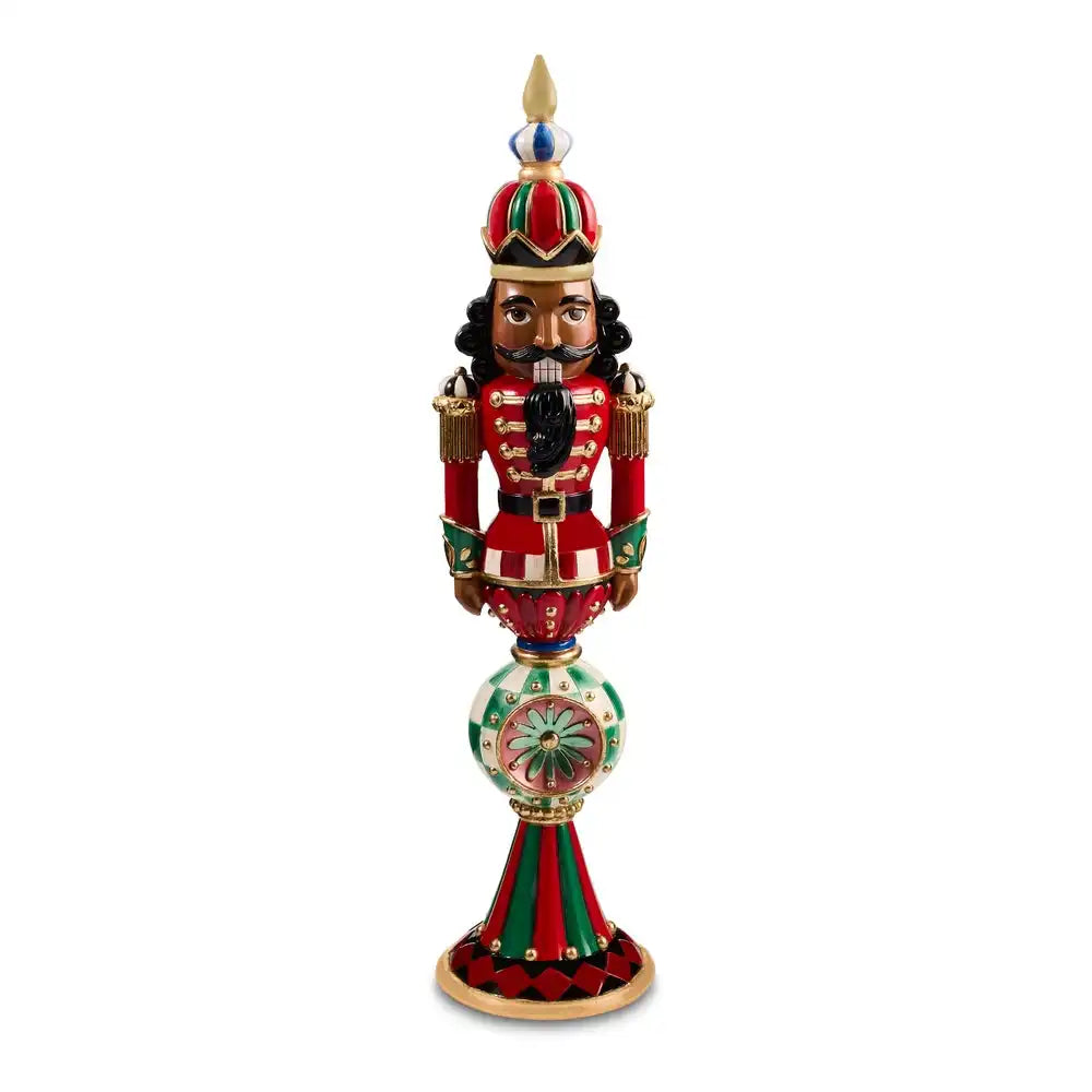 Timeless Tartan Resin Reflector Black Nutcracker Main image