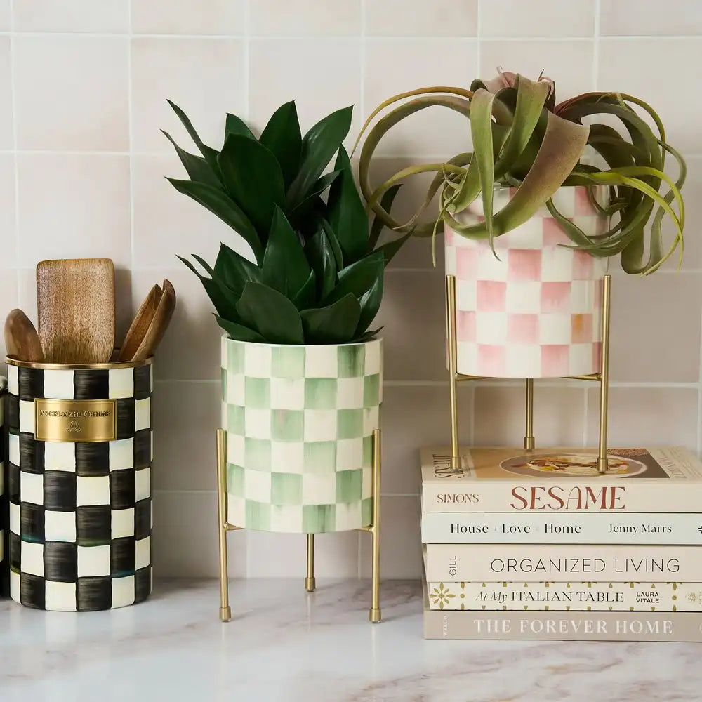 Rosy Check Tabletop Planter Secondary image