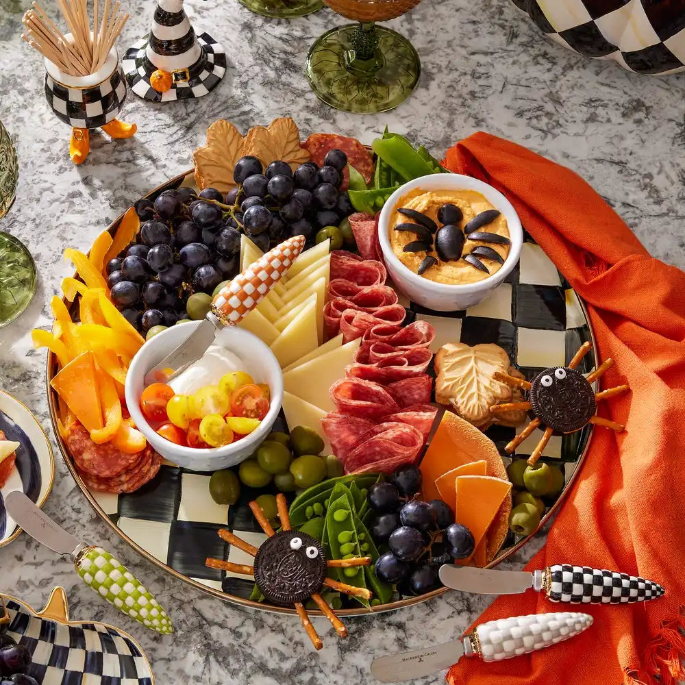 Sophisticheck Round Tray