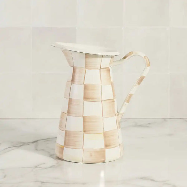 Sky Check Medium Practical Pitcher