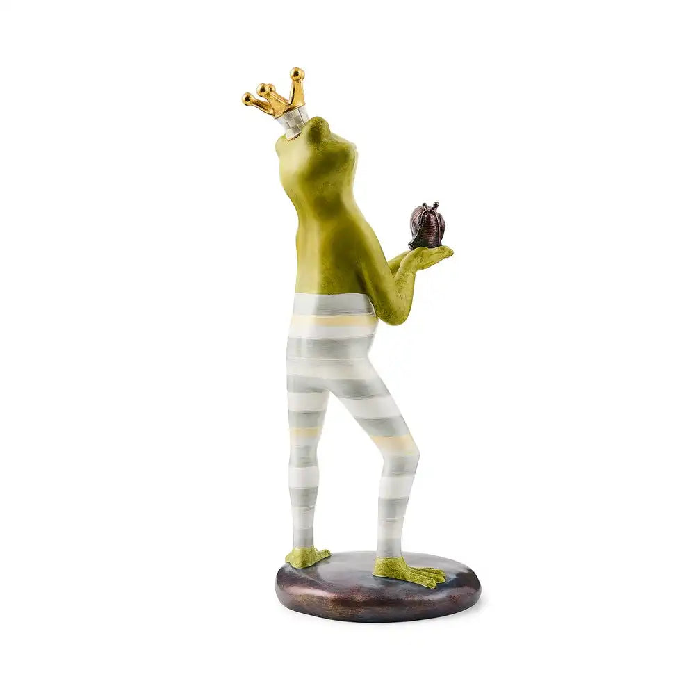 Sterling Fergal the Frog with Snail Decor Secondary image