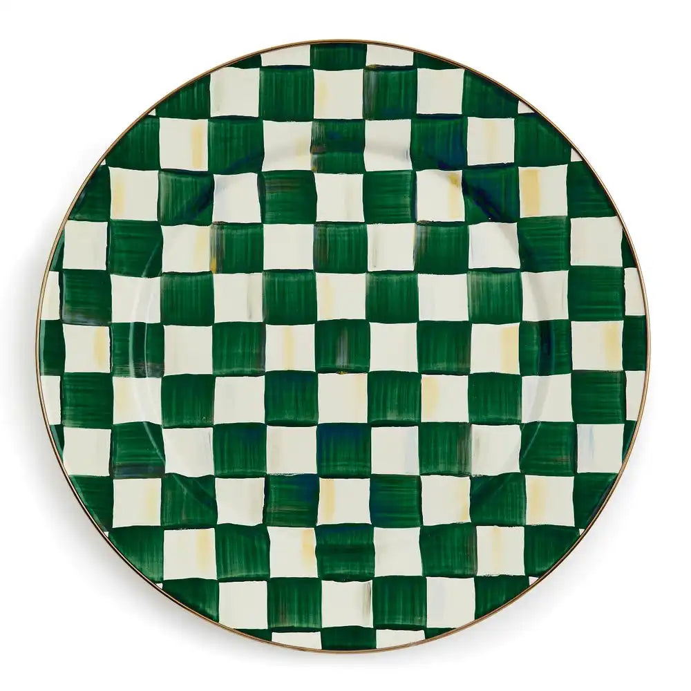Royal Check Serving Platter