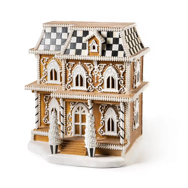 Gingerbread Illuminated House