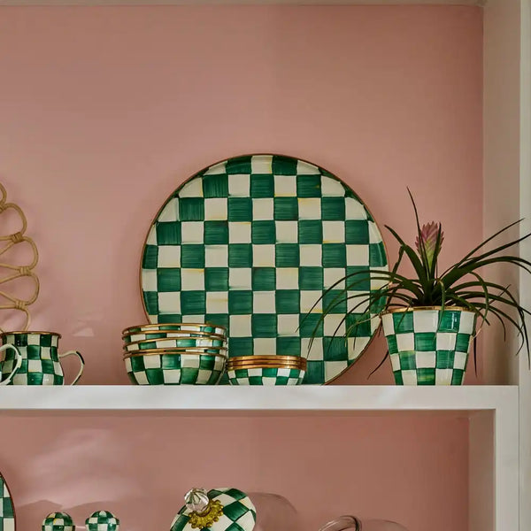 Royal Check Serving Platter