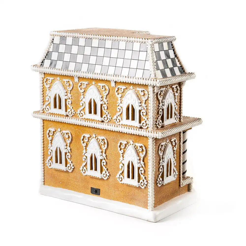 Gingerbread Illuminated House