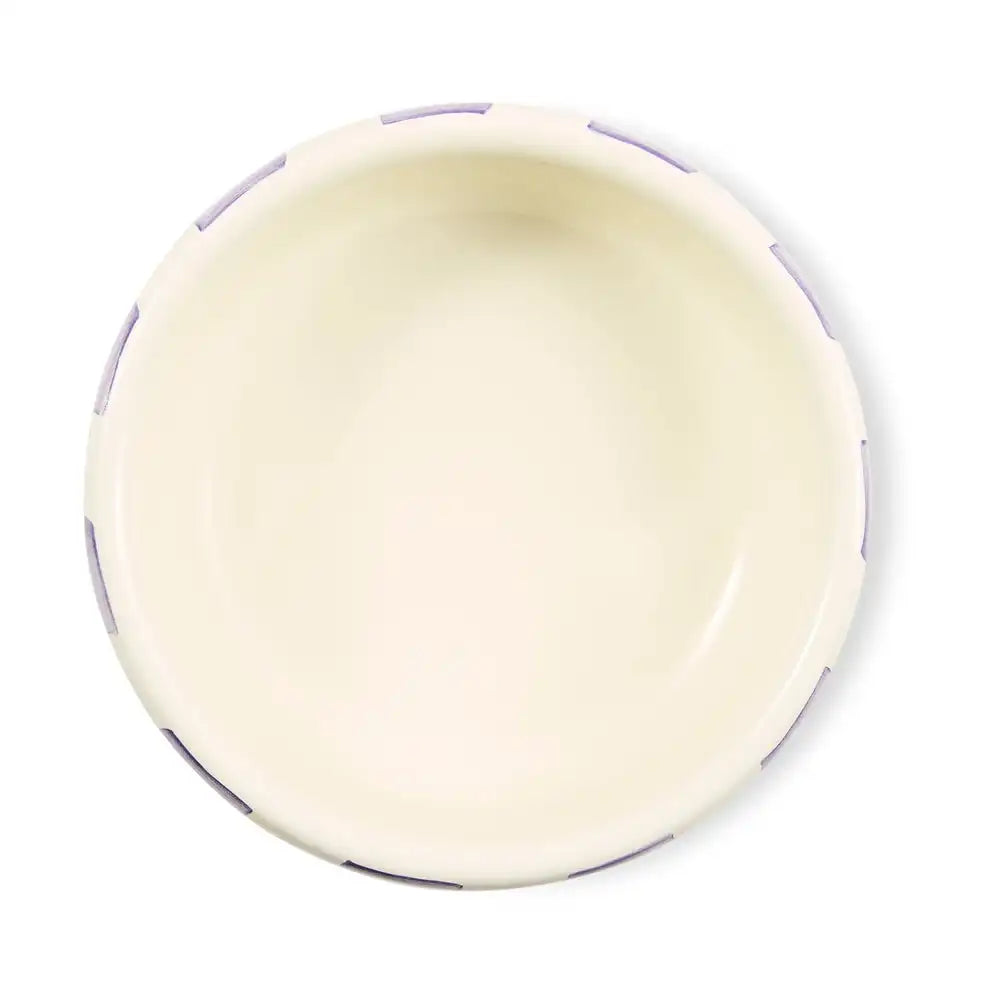 Sky Check Small Pet Dish
