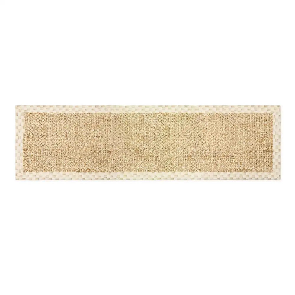 Mocha Check Chunky Jute 6' x 9' Jute Rug