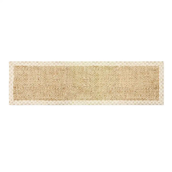 Mocha Check Chunky Jute 6' x 9' Jute Rug