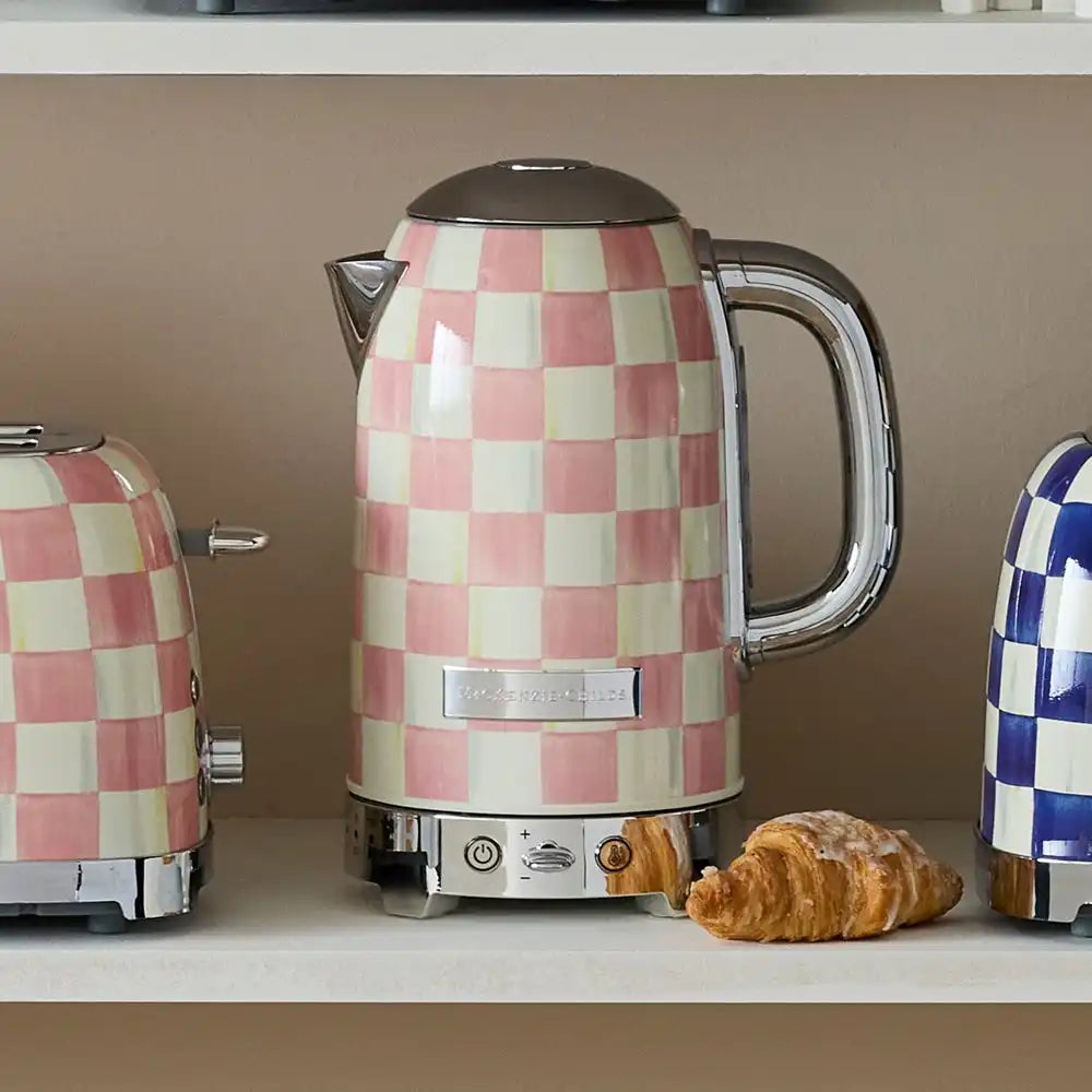 Emerald Check Electric Kettle
